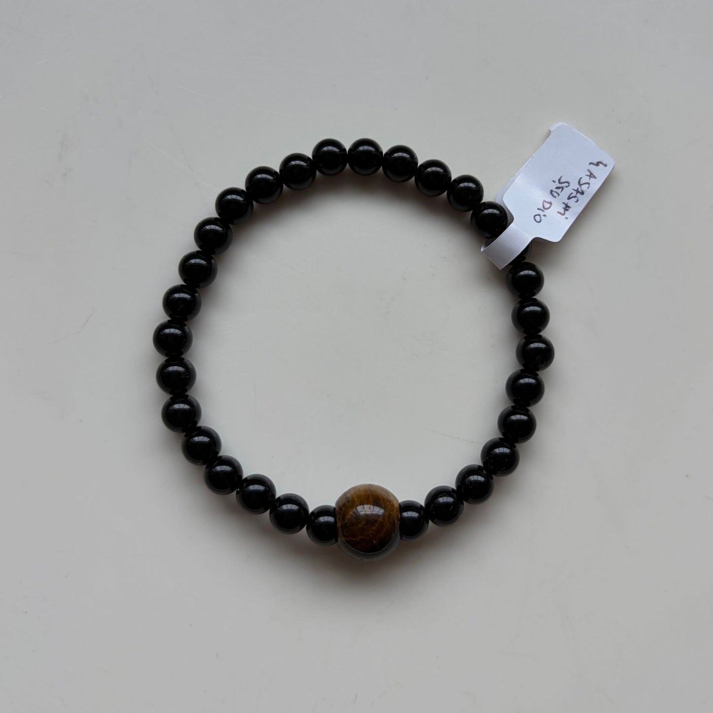 Black Onyx & Tiger’s Eye Bracelet