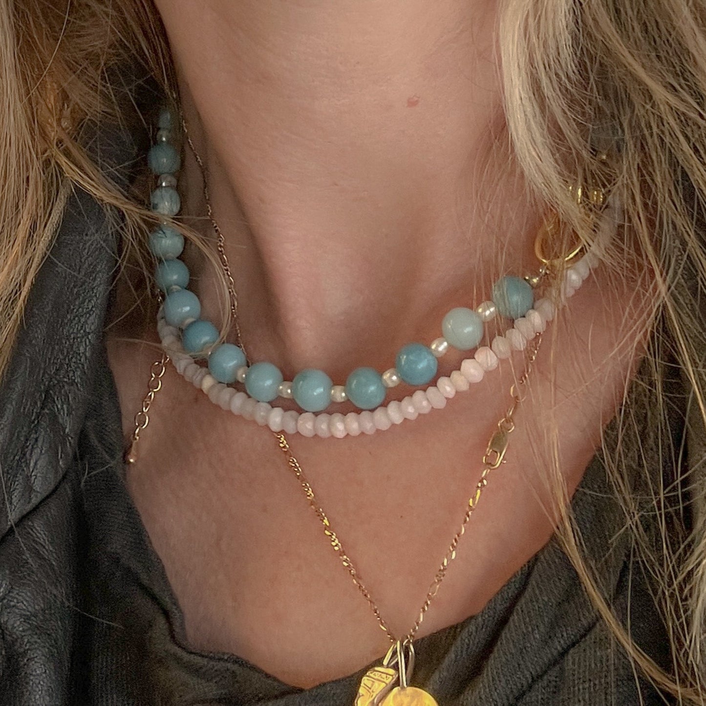 Larimar | Mermaid necklace