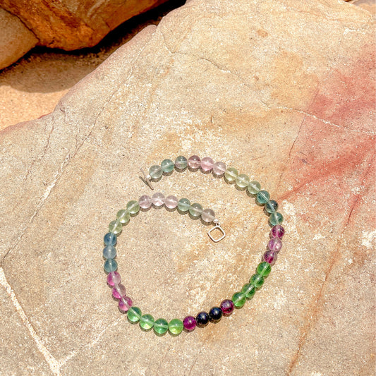 Reika | Bold Fluorite Necklace