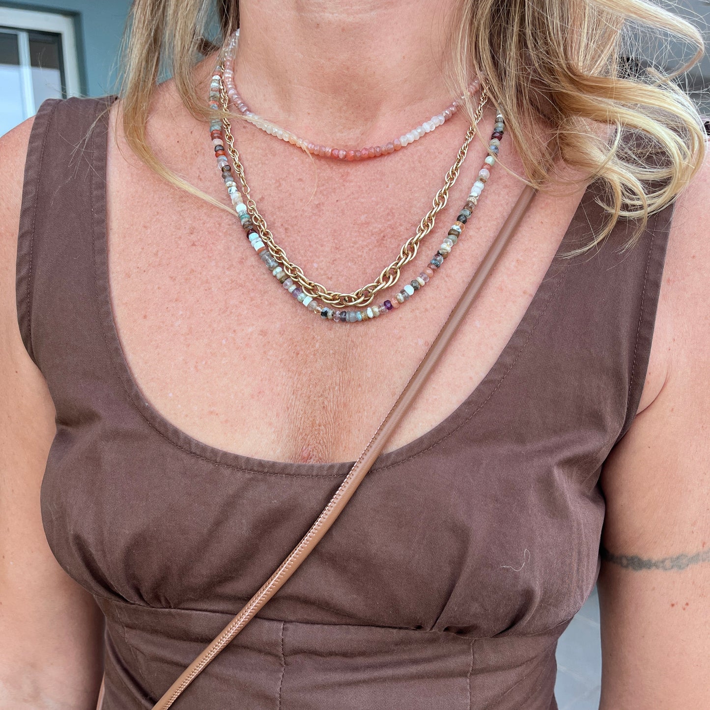 FLOW | Multi-gem Necklace